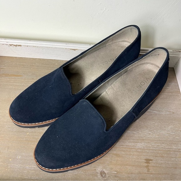 Vionic Women's Navy Wedges - Picture 1 of 9